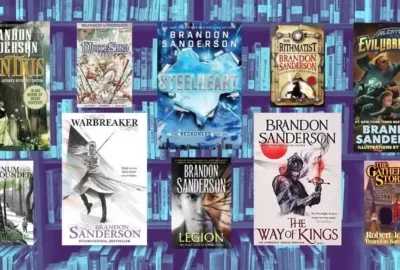 Top 10 books by Brandon Sanderson