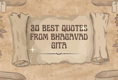 20 Best Quotes from Bhagavad Gita