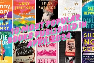 10 Most popular books published in April 2024