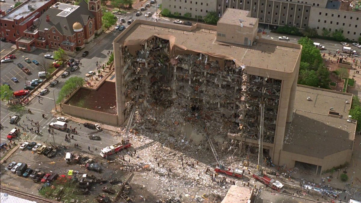 Major Historical Events on April 19 - Oklahoma City Bombing - 1995 AD