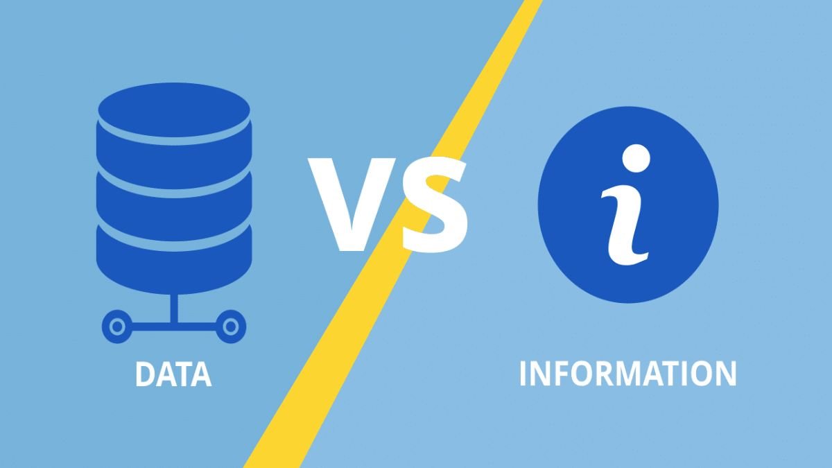 Comparative Analysis - Difference Between Data and Information