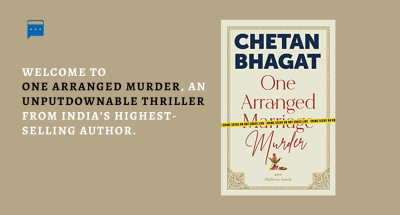 One Arranged Murder : Chetan Bhagat