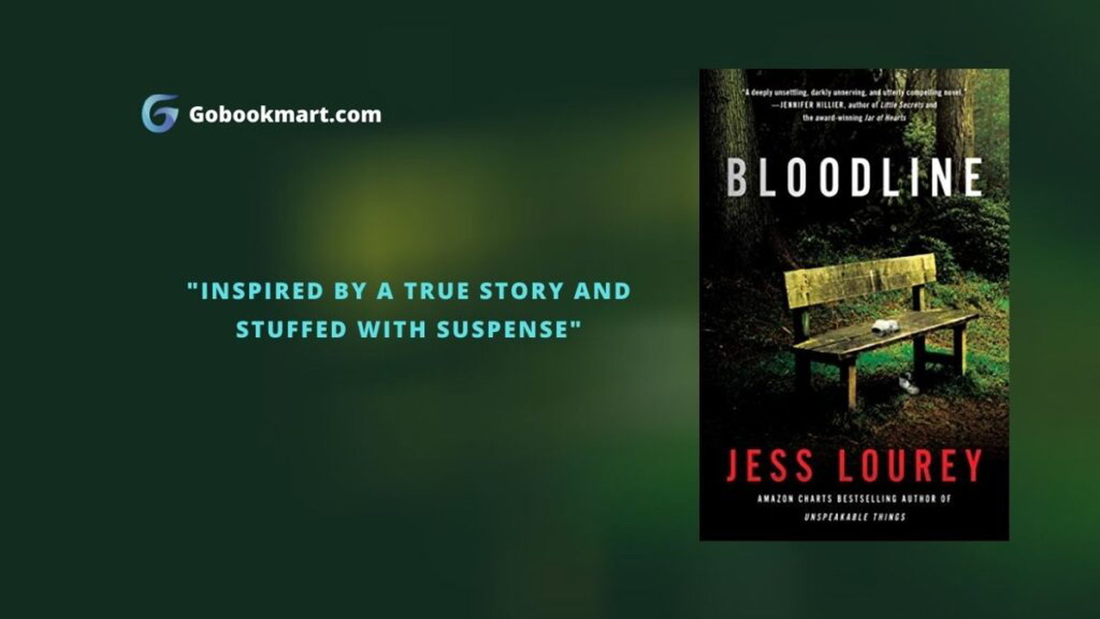 Bloodline : By - Jess Lourey inspiré d'une histoire vraie et bourré de suspense