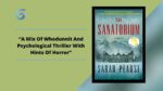 The Sanatorium  Book By Sarah Pearse
