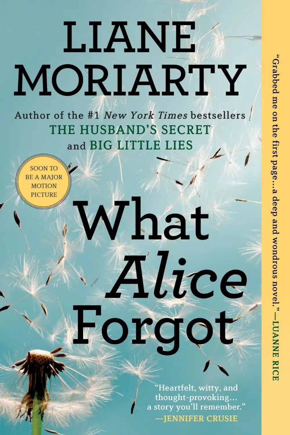 Mystery Books That Revolves Around Memory Loss (What Alice Forgot by Liane Moriarty)
