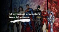 10 strongest characters from DC comics