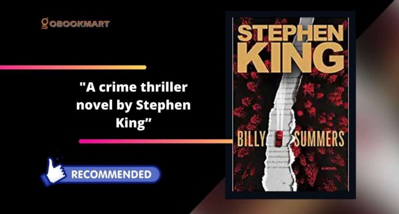 Billy Summers: By Stephen King Is A Crime Thriller Novel