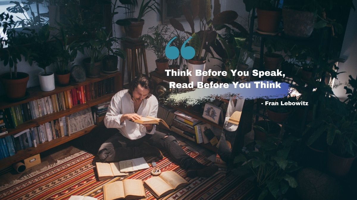 Think Before You Speak Read Before You Think Fran Lebowitz 1