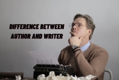 Différence entre auteur et écrivain