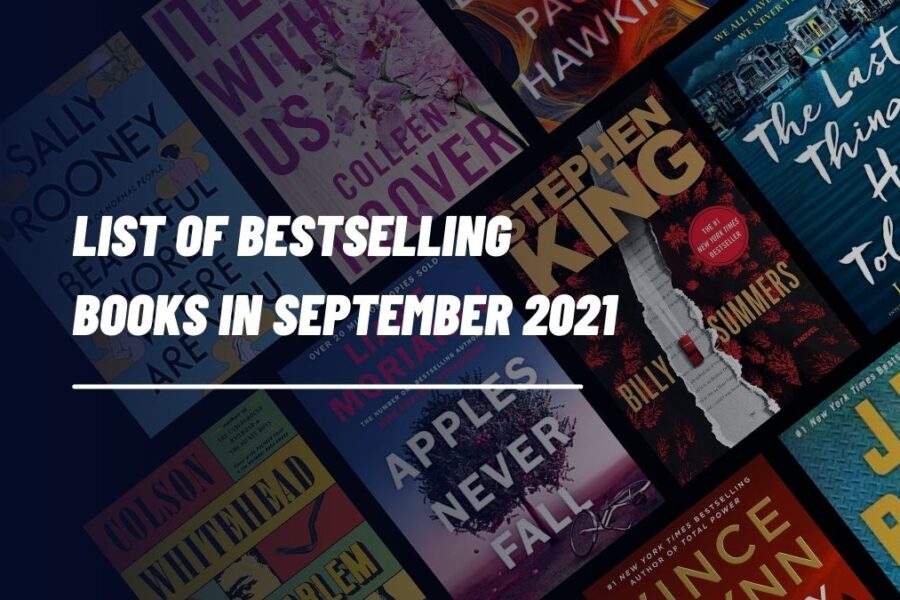 Lista de libros más vendidos en septiembre de 2021
