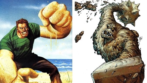 7 Marvel Characters Inspired By DC Characters - Sandman and Clayface