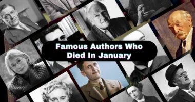 Famous Authors Who Died In January | Writers Who Left Us In January