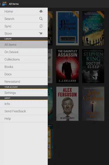 Ebook Reading Apps For Mobile - Amazon Kindle