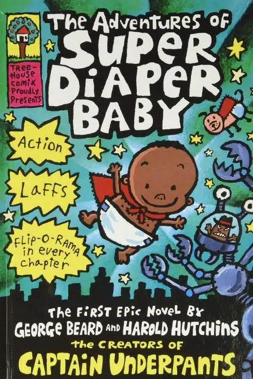 10 Superhero Books for Kids | Books For Young Superhero Fans - The Adventures of Super Diaper Baby