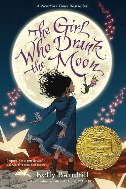 8 Best Middle Grade Fantasy Books to Read - The Girl Who Drank The Moon by Kelly Barnhill