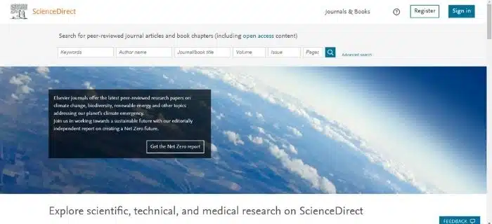 Top Websites To Read And Share Research Papers (Science Direct)