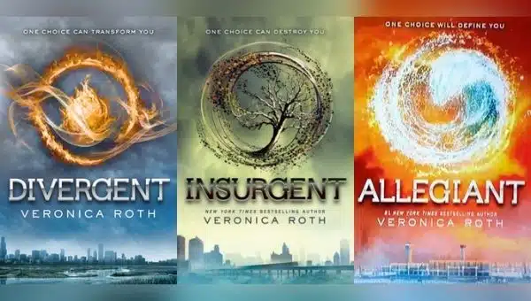 Best Romantic Trilogy novels of All Time - Divergent trilogy by Veronica Roth