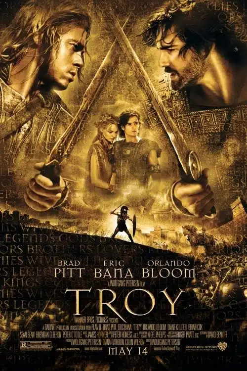 10 Best Movies Based on Greek Mythology - Troy (2004)