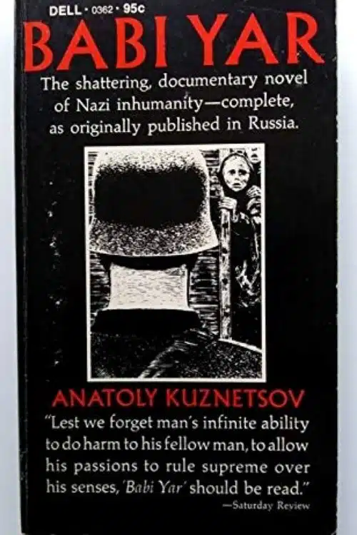 5 Books To Know About Russia and Ukraine - Babi Yar– Anatoly Kuznetsov