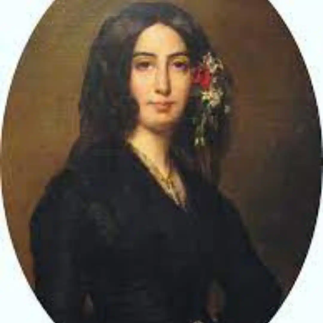 Female Authors Who Wrote Under Male Pen Names - George Sand (Amantine Lucile Aurore Dupin)