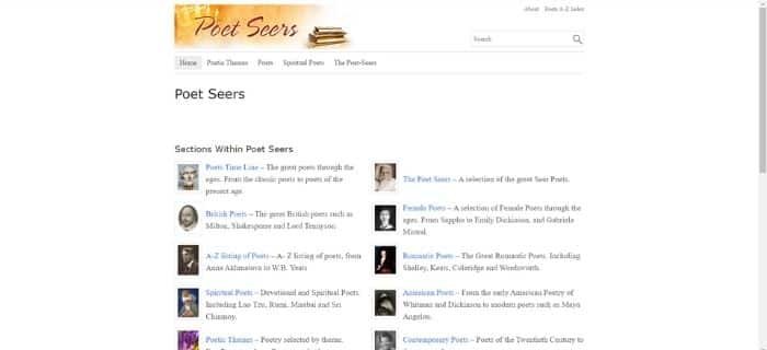 10 mejores sitios web para leer y compartir poesía (poetas videntes)