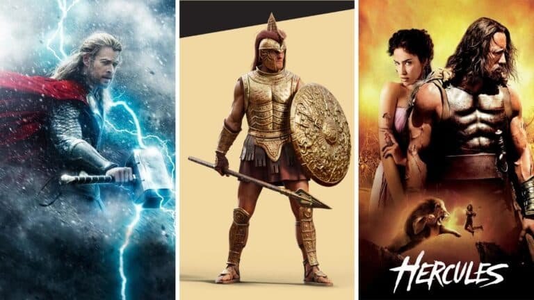 Top 7 personajes mitológicos en películas | Los 7 mejores personajes mitológicos del cine