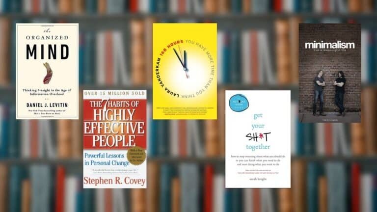5 poderosos libros para organizar tu vida