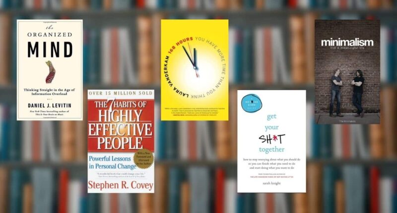 5 Powerful Books to Organize Your Life