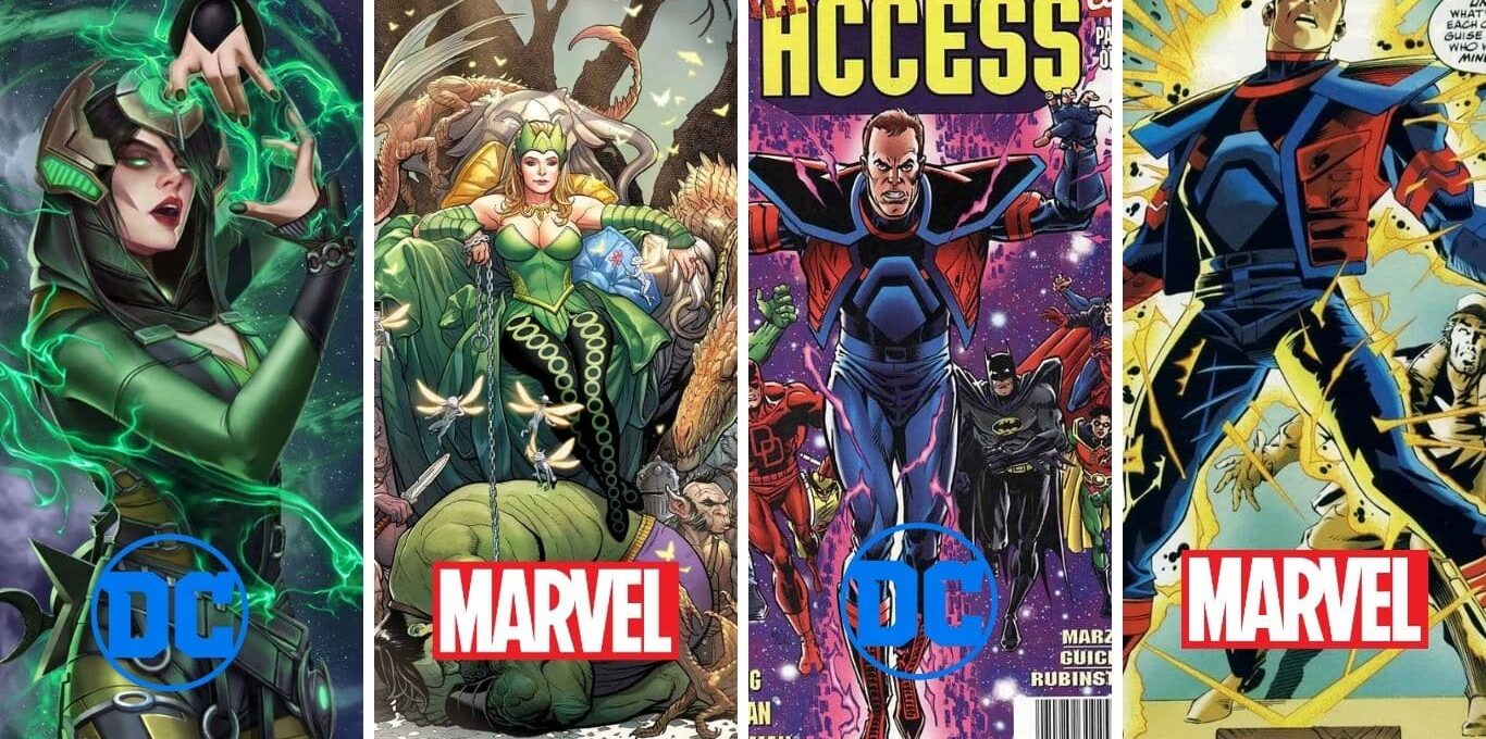 Two Characters Owned by Both Marvel and DC and What Makes Them Different In Both Universe: Enchantress and Axel Asher