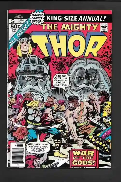 Top 10 Thor Comics To Read - Thor Annual 1976 #5