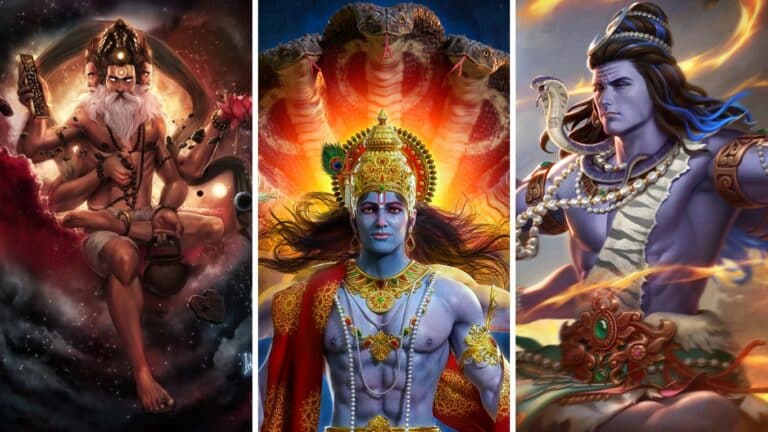 3 हिंदू देवता | त्रिमूर्ति | ब्रह्मा | विष्णु | महेश | व्याख्या की