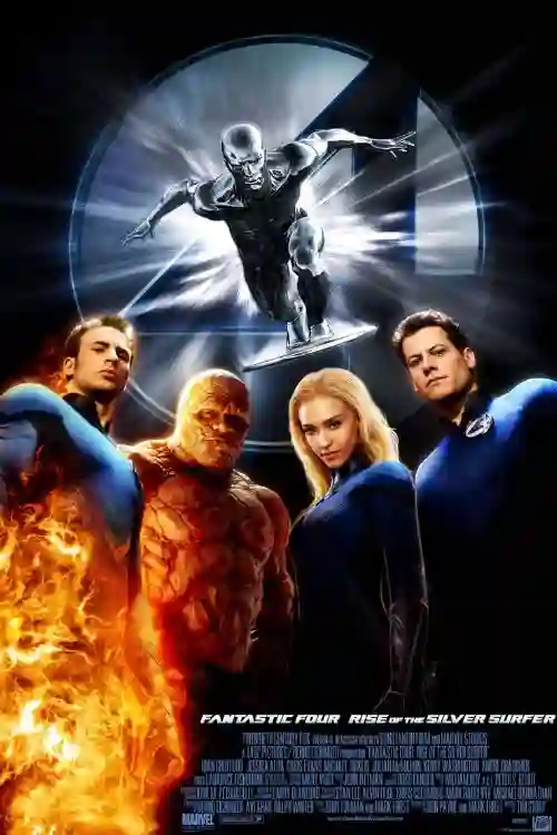 Big Budget Marvel and DC Movies That Flopped - Fantastic Four: Rise of the Silver Surfer (2007)