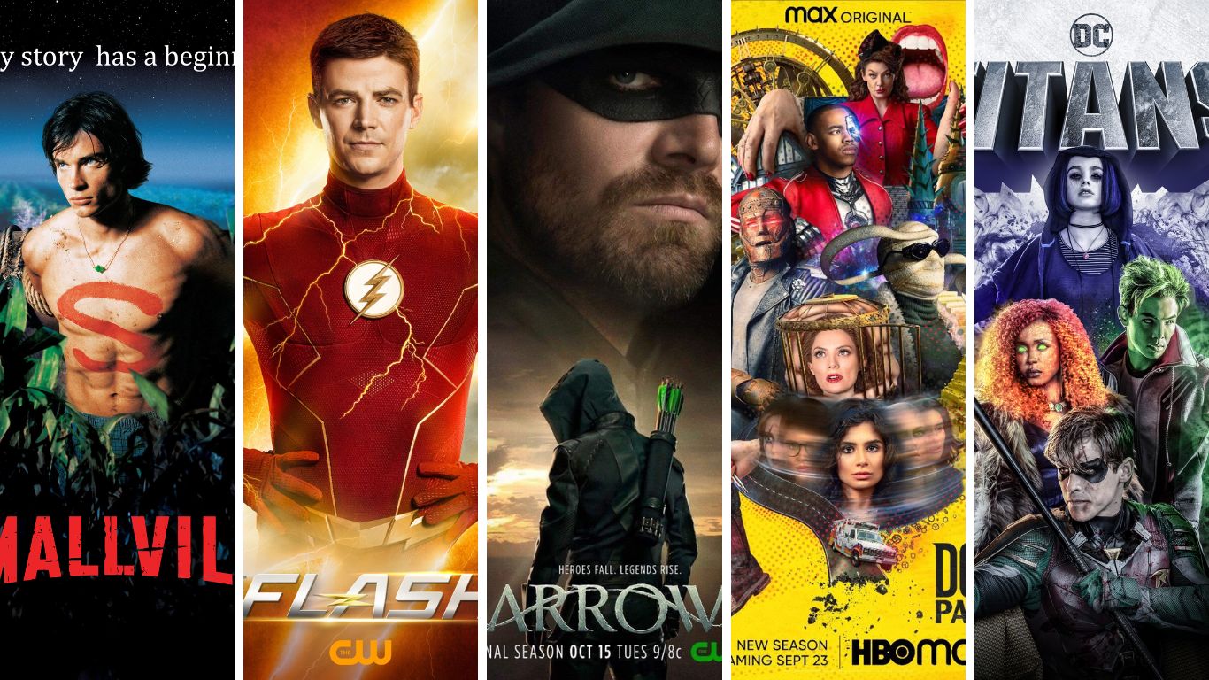 Top 10 Television Series By DC Entertainment