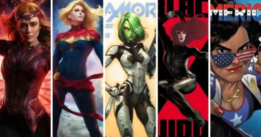 Top 10 Female Superheroes in the Marvel Cinematic Universe (MCU)