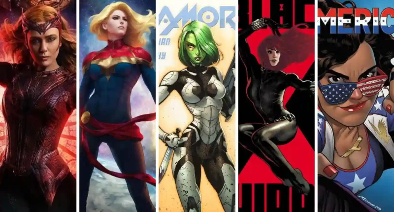 Top 10 Female Superheroes in the Marvel Cinematic Universe (MCU)