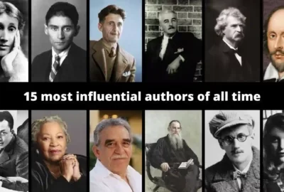 15 auteurs les plus influents de tous les temps