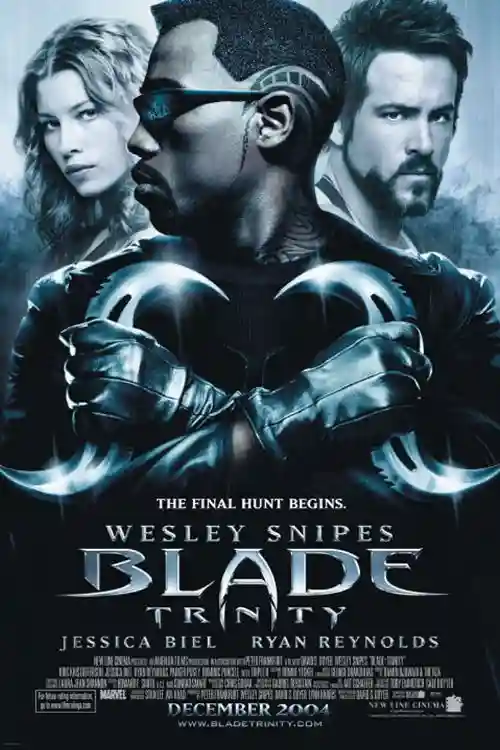 Top 10 Movies Based on Comics You Can Watch on Netflix - Blade: Trinity (2004)
