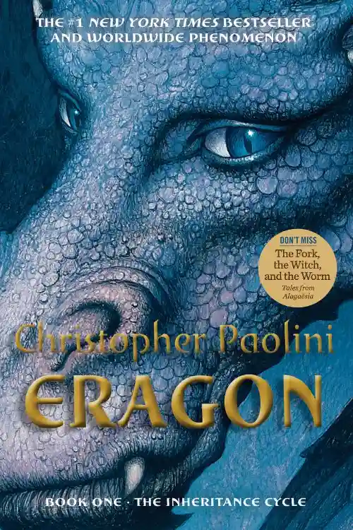 10 Best Fantasy Books With Dragons - Eragon by Christopher Paolini