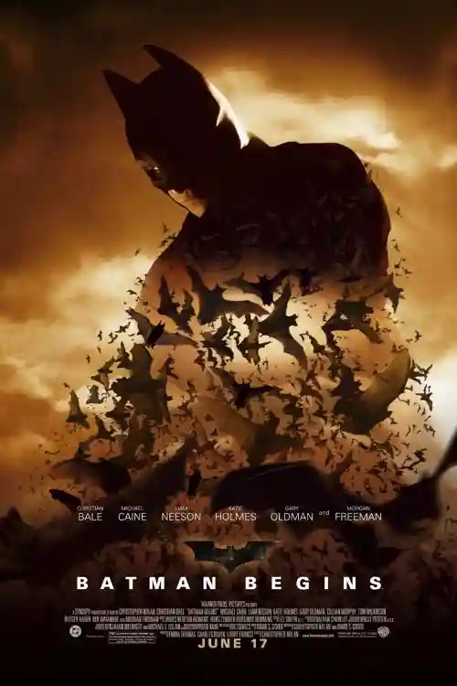 Top 10 Movies Based on Comics You Can Watch on Netflix - Batman Begins (2005)