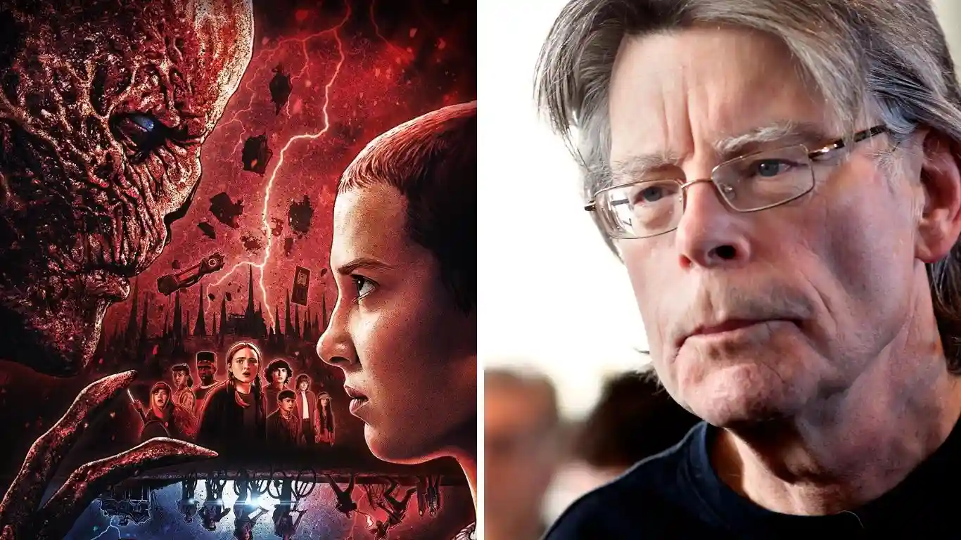 connection of Stranger things to Stephen king's books