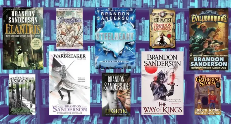 Top 10 Books by Brandon Sanderson