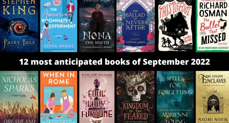 12 Most Anticipated Books of September 2022