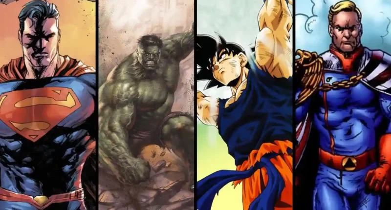 Unfair Characters from Comics with Too Much Power