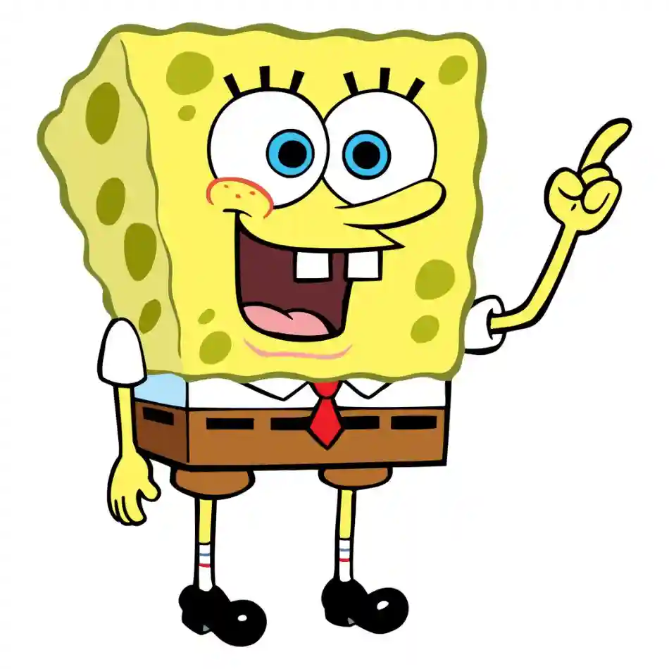 10 Most Popular Cartoon Characters of all Time - SpongeBob SquarePants