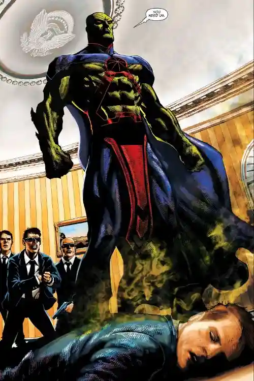 15 Most Unfair Characters from Comics with Too Much Power - Martian Manhunter