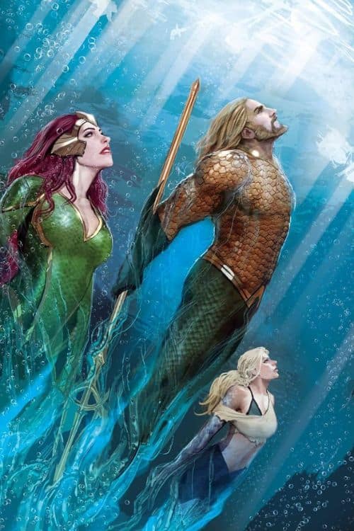 Top 10 Love Triangles In DC Comics - Aquaman, Mera, Dolphin