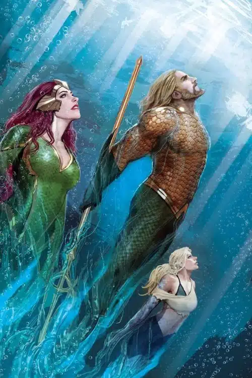 Top 10 Love Triangles In DC Comics - Aquaman, Mera, Dolphin