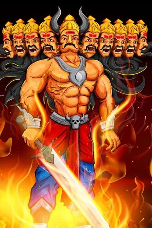 Ravana - Hindu Mythology Characters who will make Great Villains in Marvel or DC Movies