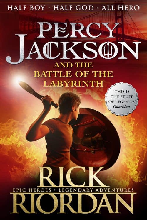 Top 10 books by Rick Riordan - The Battle of The Labyrinth By Rick Riordan