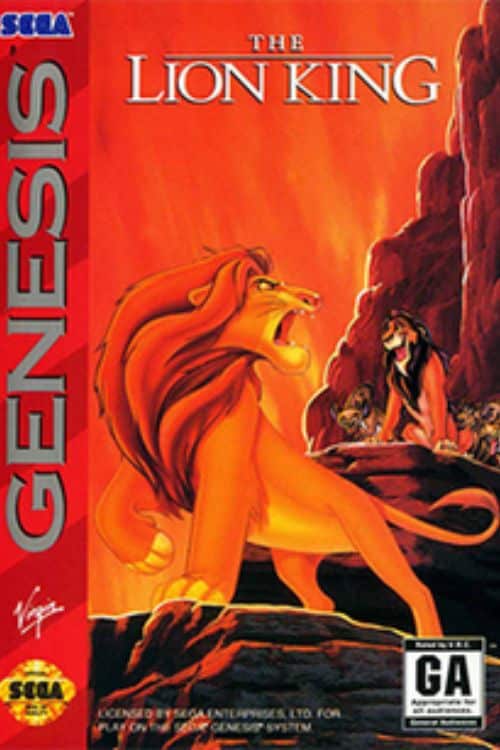 Best Retro Games from the 90's - The Lion King